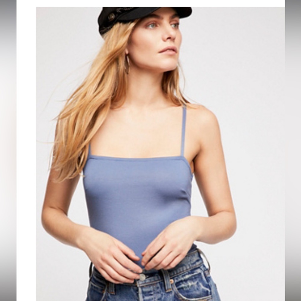 Free People Square Neck Bodysuit